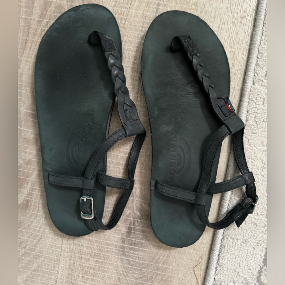 COPY - Rainbow T-Street Womens Sandals Black